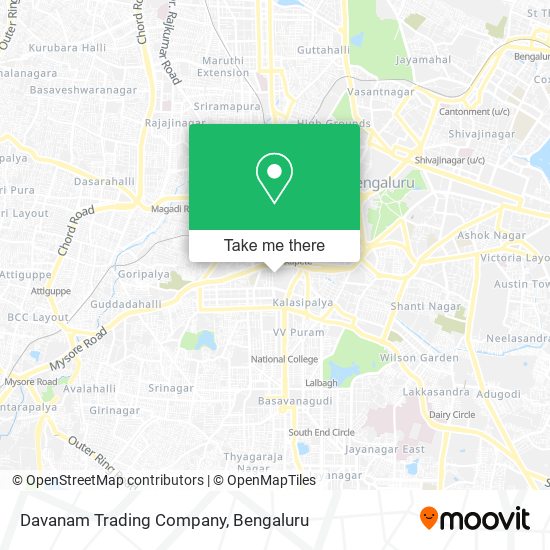 Davanam Trading Company map