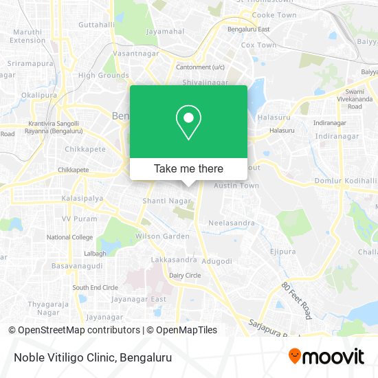 Noble Vitiligo Clinic map