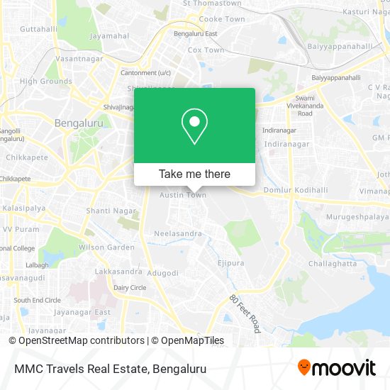 MMC Travels Real Estate map