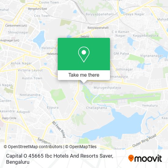 Capital O 45665 Ibc Hotels And Resorts Saver map