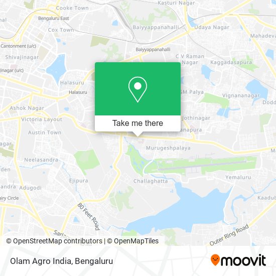 Olam Agro India map