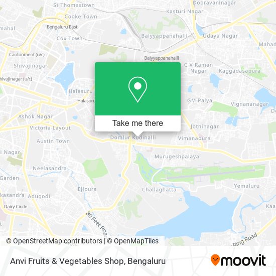 Anvi Fruits & Vegetables Shop map