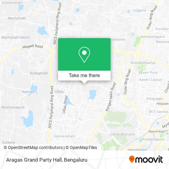 Aragas Grand Party Hall map