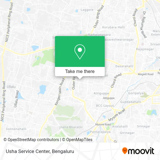 Usha Service Center map