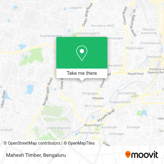Mahesh Timber map