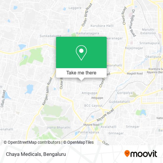 Chaya Medicals map