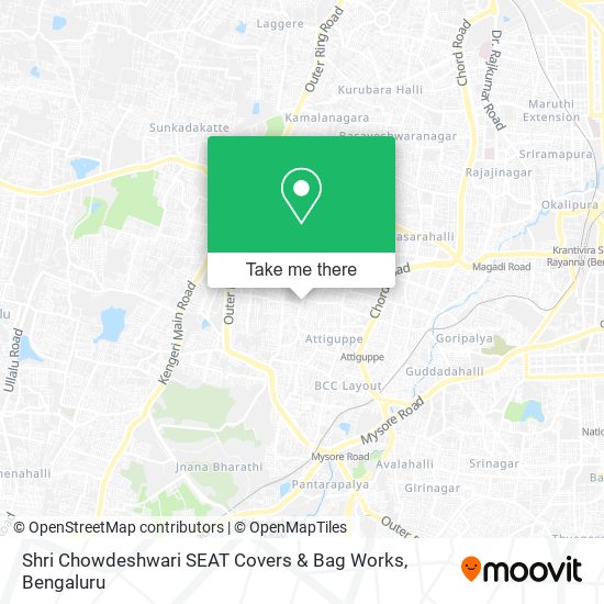 Shri Chowdeshwari SEAT Covers & Bag Works map