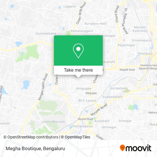 Megha Boutique map