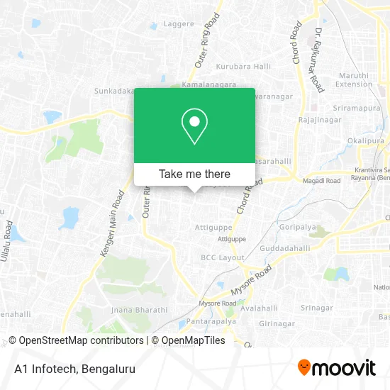 A1 Infotech map