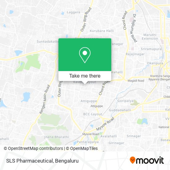 SLS Pharmaceutical map