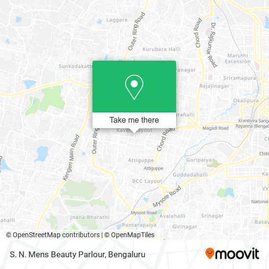 S. N. Mens Beauty Parlour map