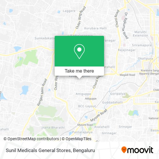 Sunil Medicals General Stores map