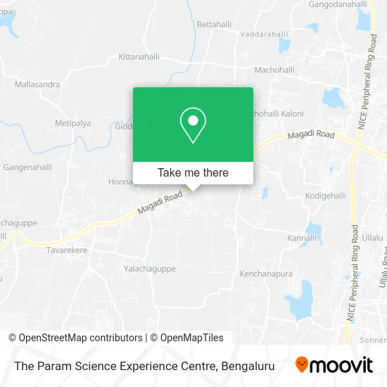 The Param Science Experience Centre map