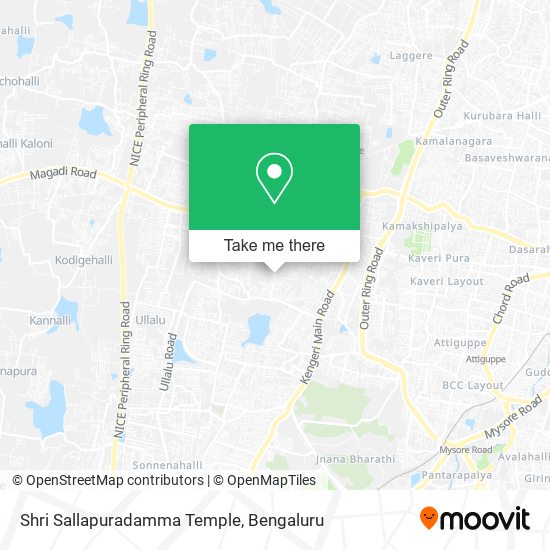 Shri Sallapuradamma Temple map