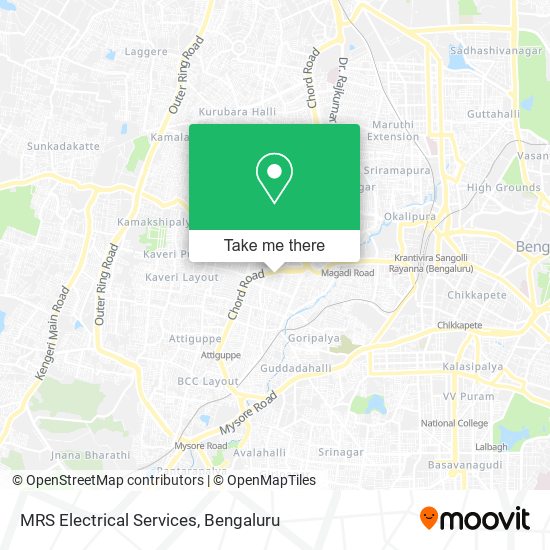 MRS Electrical Services map