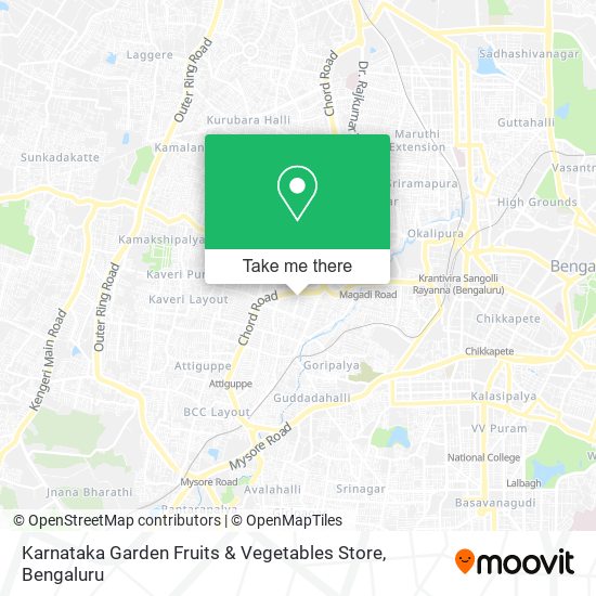 Karnataka Garden Fruits & Vegetables Store map