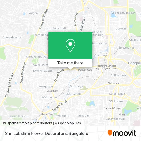 Shri Lakshmi Flower Decorators map