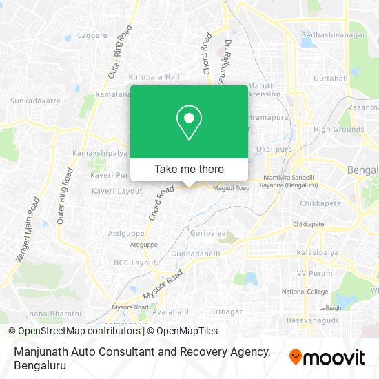 Manjunath Auto Consultant and Recovery Agency map