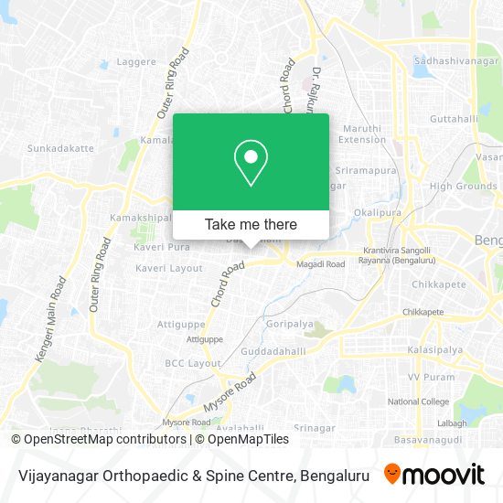 Vijayanagar Orthopaedic & Spine Centre map