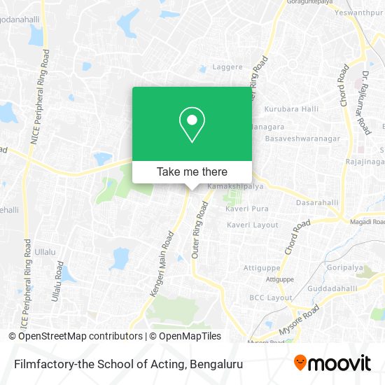 Filmfactory-the School of Acting map