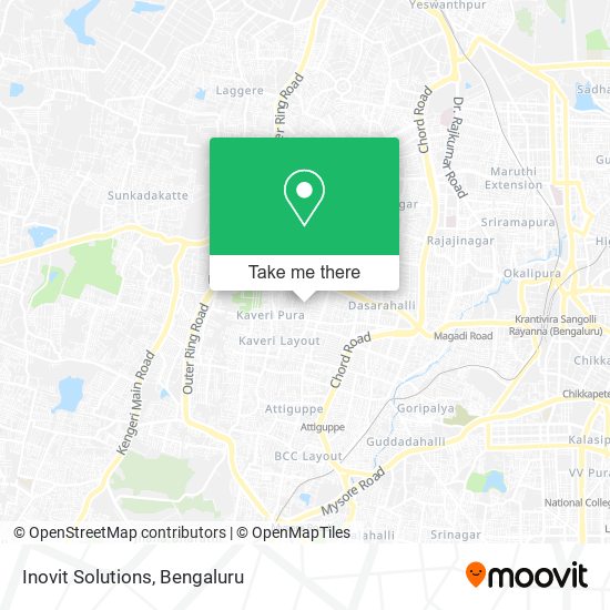 Inovit Solutions map