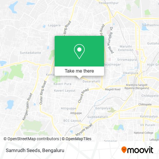 Samrudh Seeds map