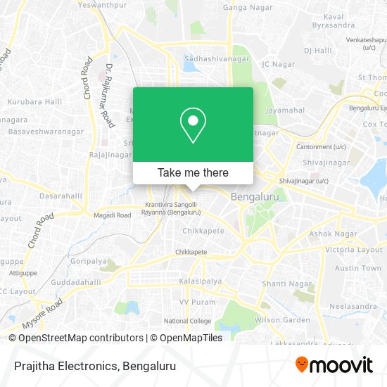 Prajitha Electronics map