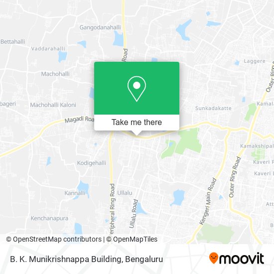 B. K. Munikrishnappa Building map