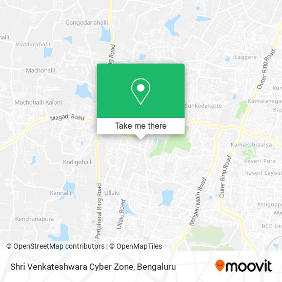 Shri Venkateshwara Cyber Zone map