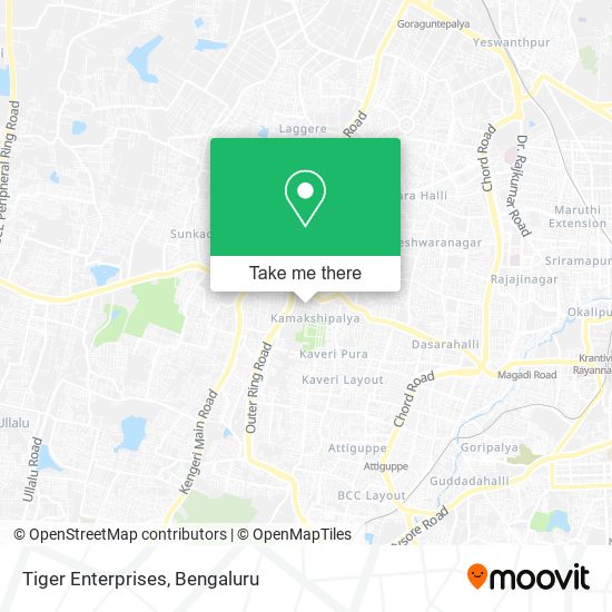 Tiger Enterprises map