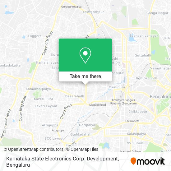 Karnataka State Electronics Corp. Development map