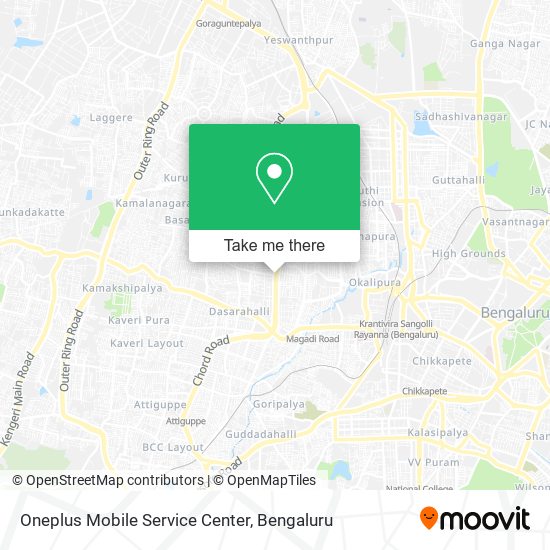 Oneplus Mobile Service Center map