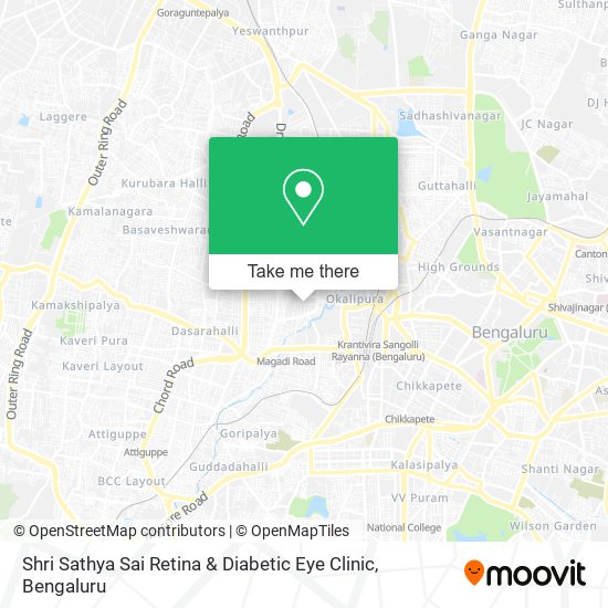 Shri Sathya Sai Retina & Diabetic Eye Clinic map