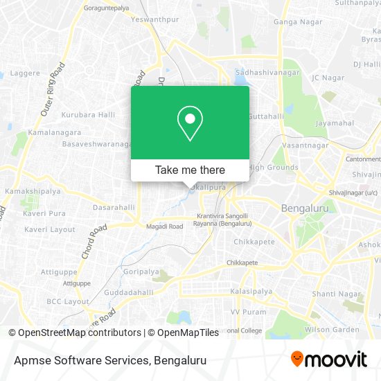 Apmse Software Services map