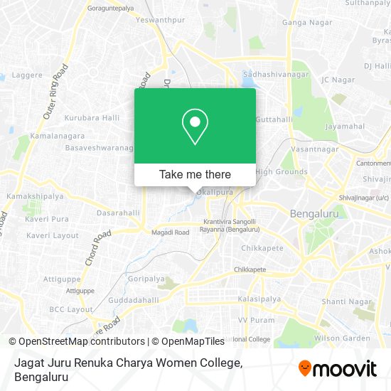 Jagat Juru Renuka Charya Women College map