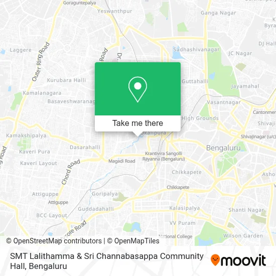 SMT Lalithamma & Sri Channabasappa Community Hall map