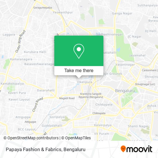 Papaya Fashion & Fabrics map