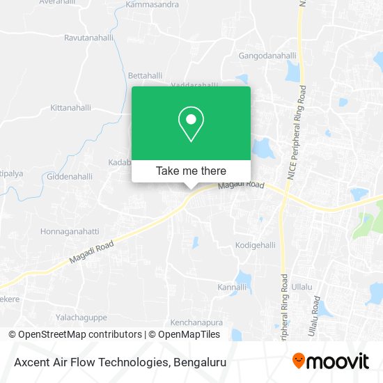 Axcent Air Flow Technologies map