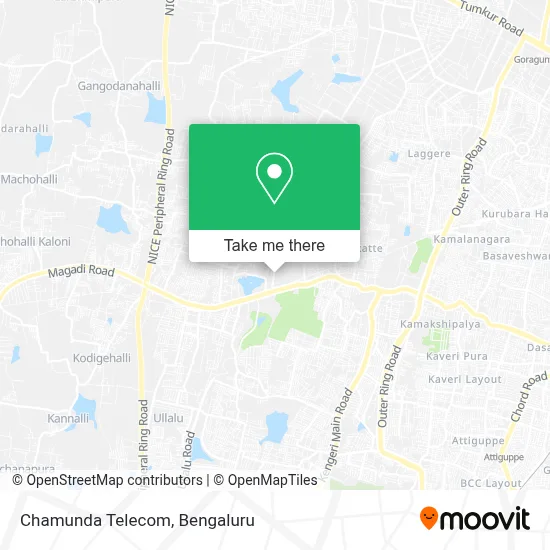 Chamunda Telecom map