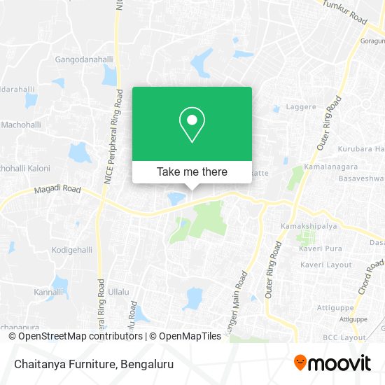 Chaitanya Furniture map