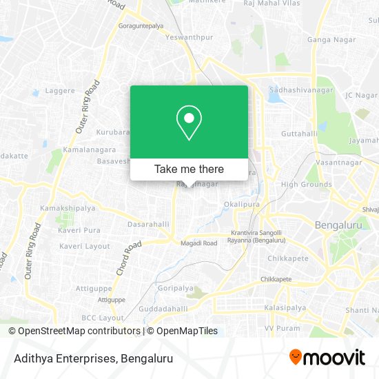 Adithya Enterprises map