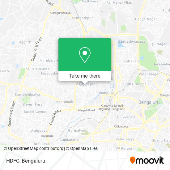 HDFC map