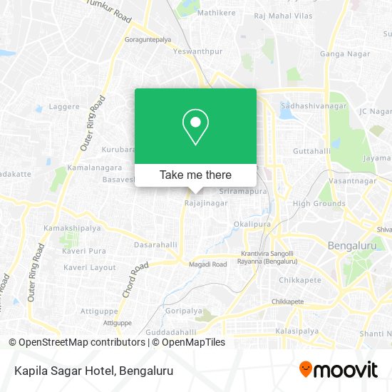 Kapila Sagar Hotel map