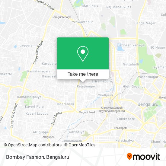 Bombay Fashion map
