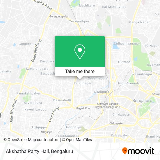 Akshatha Party Hall map