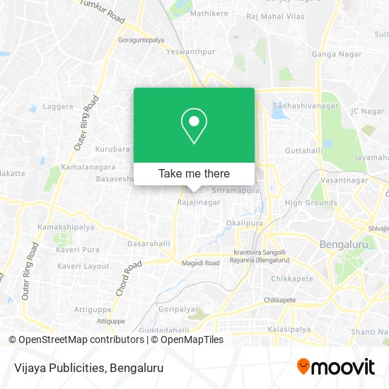 Vijaya Publicities map