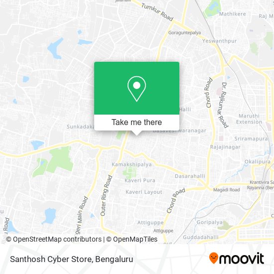 Santhosh Cyber Store map