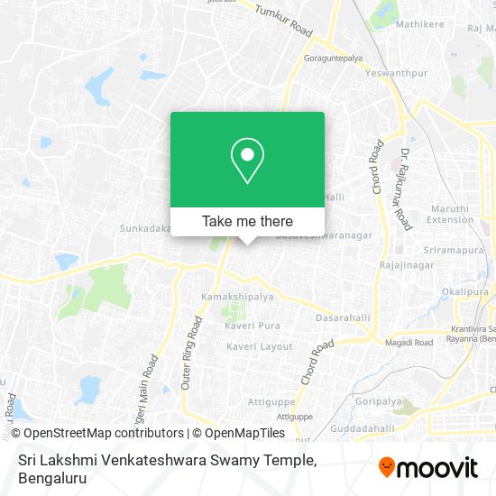 Sri Lakshmi Venkateshwara Swamy Temple map