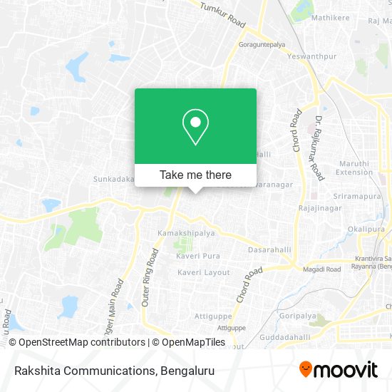 Rakshita Communications map