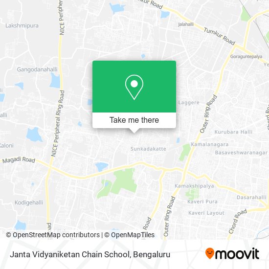 Janta Vidyaniketan Chain School map